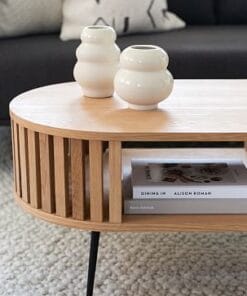 Olivia Slatted Coffee Table