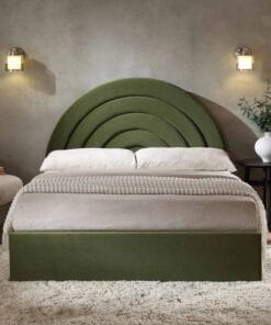Puda Headboard and Bed Base